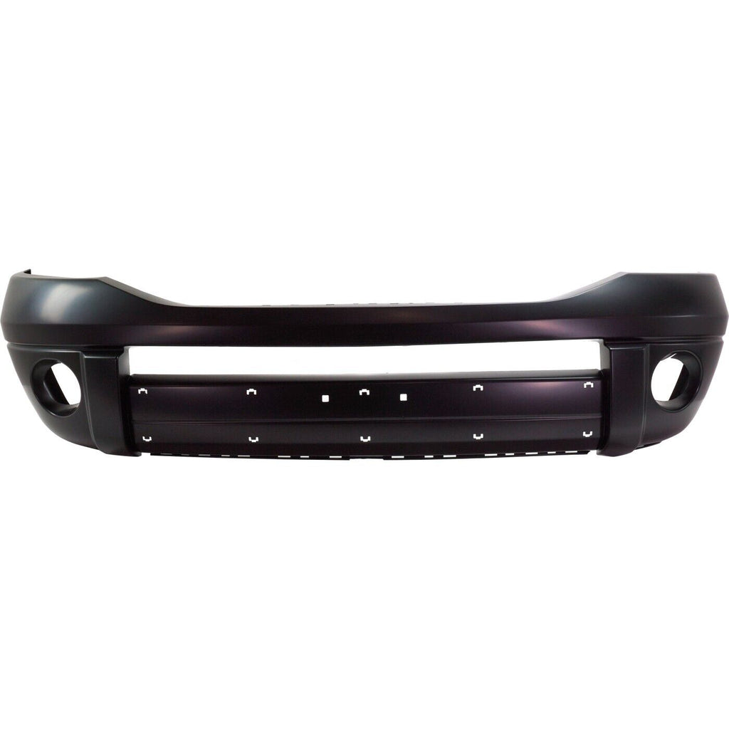 BUMPER FR PRIMED W/HOLE FOR CHROME INSERT CAPA