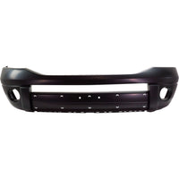 BUMPER FR PRIMED W/HOLE FOR CHROME INSERT CAPA