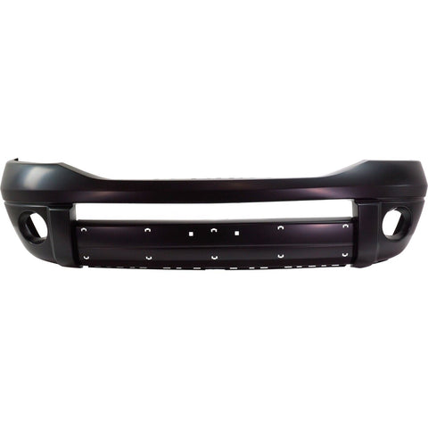 BUMPER FR PRIMED W/HOLE FOR CHROME INSERT CAPA