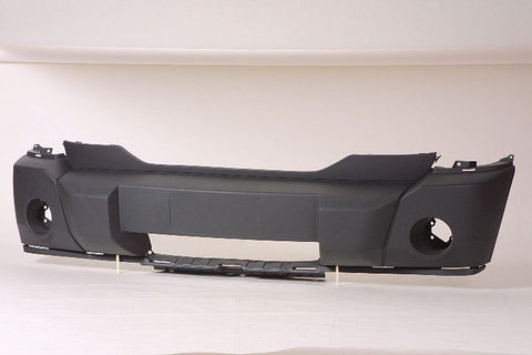 BUMPER FR TEXTURED DARK GRAY W/FOG LAMP HOLE