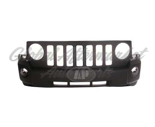 BUMPER FR PRIMED W/O CHROME W/O TOW W/FOG LAMP HOLE