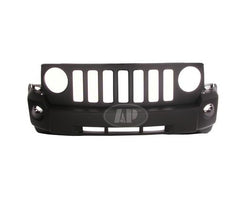 BUMPER FR PRIMED W/O CHROME W/O TOW W/FOG LAMP HOLE