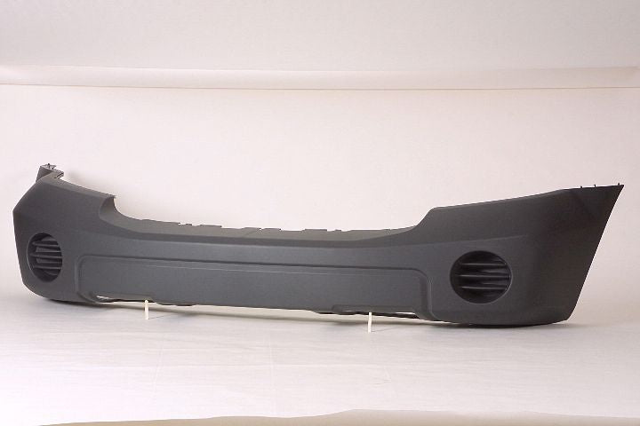 BUMPER FR TEXTURED-GRAY W/O FOG MLDG W/TOW HOOK