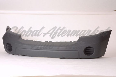 BUMPER FR TEXTURED-GRAY W/O FOG MLDG W/O TOW HOOK