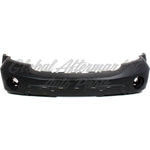 BUMPER FR PRIMED W/FOG LAMP HOLE W/MOULDING W/O TOW HOOK CAPA — photo 2