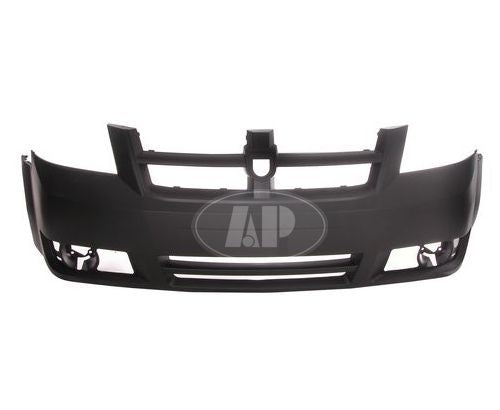 BUMPER FR PRIMED (SE MODEL) W/BUILT-IN GRILLE CAPA