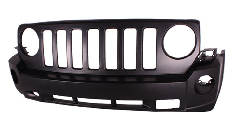 BUMPER FR PRIMED W/TOW W/O CHROME CAPA