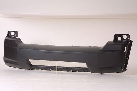 BUMPER FR PRIMED W/LOWER CHROME MOULDING HOLE LTD MODEL CAPA