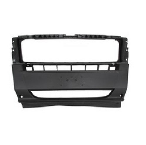 BUMPER FR CENTER TEXTURED BLACK W/O PARK ASSIST SENSOR