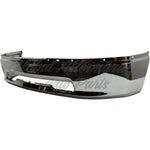 BUMPER FACE BAR FR CHROME W/O FOG HOLE W/O SPORT — photo 3