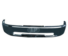 BUMPER FACE BAR FR CHROME W/O FOG HOLE W/O SPORT