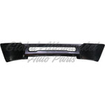 BUMPER FACE BAR FR PAINTED GRAY W/O FOG HOLE — photo 2