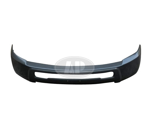 BUMPER FACE BAR FR PAINTED GRAY W/O FOG HOLE