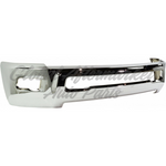 BUMPER FACE BAR FR CHROME W/FOG LAMP HOLE CAPA — photo 5