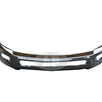 BUMPER FACE BAR FR CHROME W/FOG LAMP HOLE CAPA
