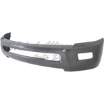 BUMPER FACE BAR FR PAINTED GRAY W/FOG LAMP HOLE — photo 2