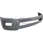 BUMPER FACE BAR FR PAINTED GRAY W/FOG LAMP HOLE — photo 3
