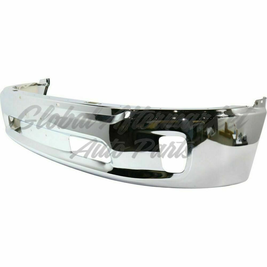 BUMPER FACE BAR FR CHROME W/O SENSOR W/FOG LAMP HOLE