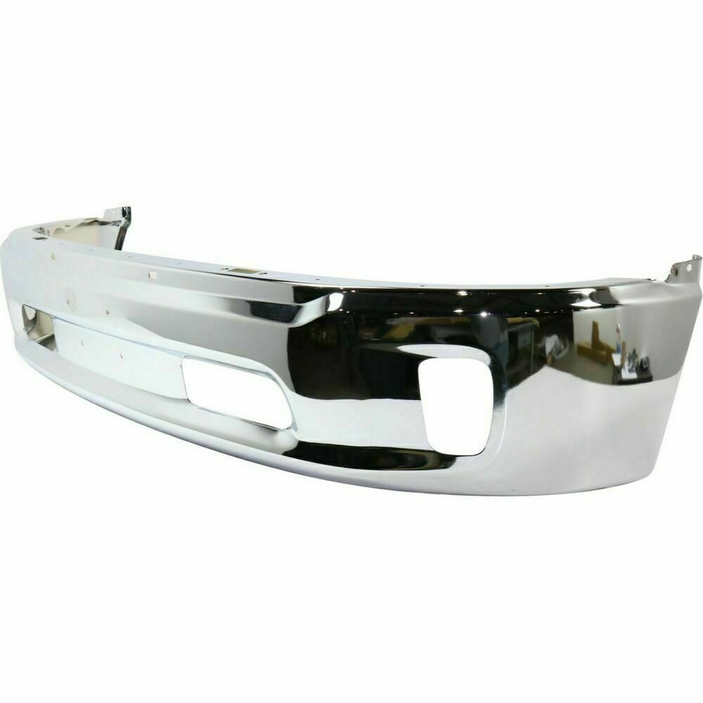 BUMPER FACE BAR FR CHROME W/O SENSOR W/FOG LAMP HOLE