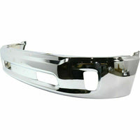 BUMPER FACE BAR FR CHROME W/O SENSOR W/FOG LAMP HOLE