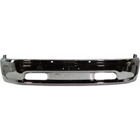 BUMPER FACE BAR FR CHROME W/O SENSOR W/O FOG LAMP HOLE