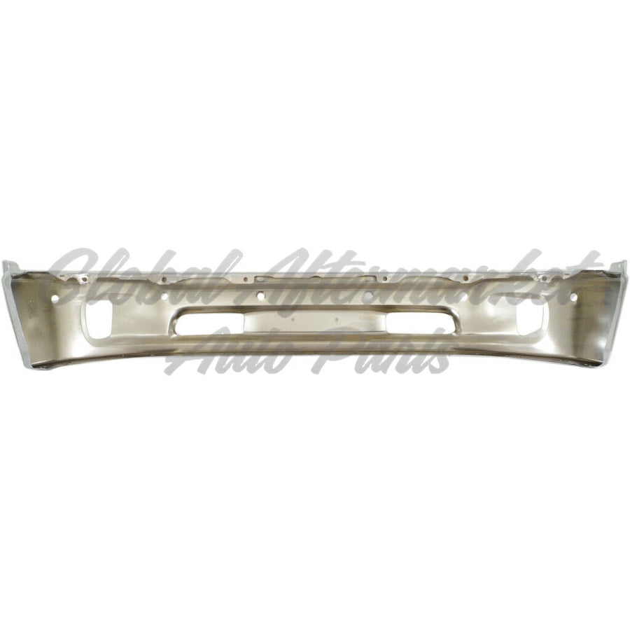 BUMPER FACE BAR FR CHROME W/SENSOR W/FOG LAMP HOLE