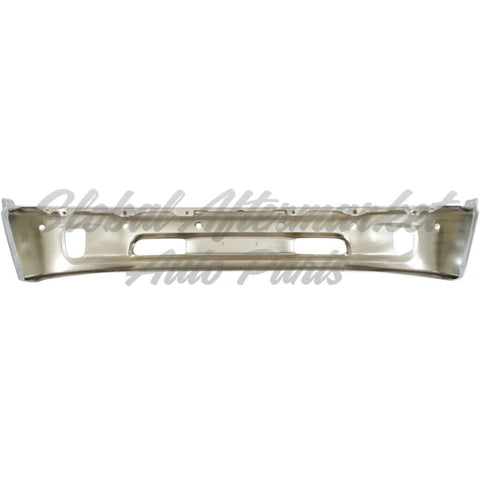 BUMPER FACE BAR FR CHROME W/SENSOR W/FOG LAMP HOLE