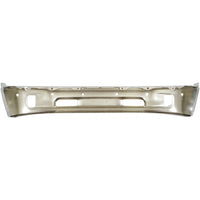 BUMPER FACE BAR FR CHROME W/SENSOR W/FOG LAMP HOLE