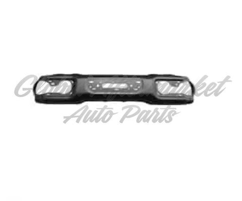 BUMPER FACE BAR FR BLACK STEEL