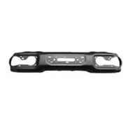 BUMPER FACE BAR FR BLACK STEEL