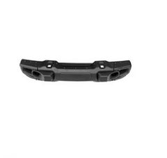 BUMPER FR BLACK STEEL W/FACE BAR/OUTER EXTENSIONS/FOG BEZEL/BUMPER ENDS/LOWER BRACKET