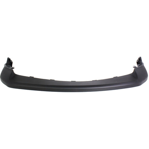 BUMPER UPPER FR TEXTURED GRAY W/O SPORT CAPA