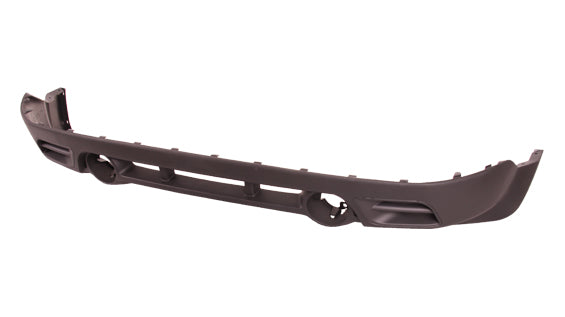 BUMPER LOWER FR TEXTURED GRAY W/O TOW HOOK HOLE W/O MLDG HOLE