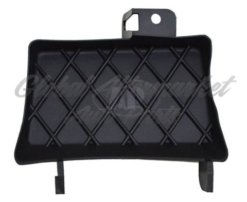 TOW HOOK COVER FR LH MATTE-BLACK PLASTIC