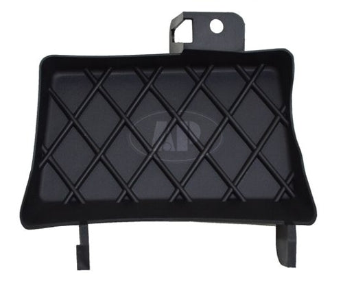 TOW HOOK COVER FR LH MATTE-BLACK PLASTIC