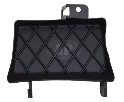 TOW HOOK COVER FR LH MATTE-BLACK PLASTIC
