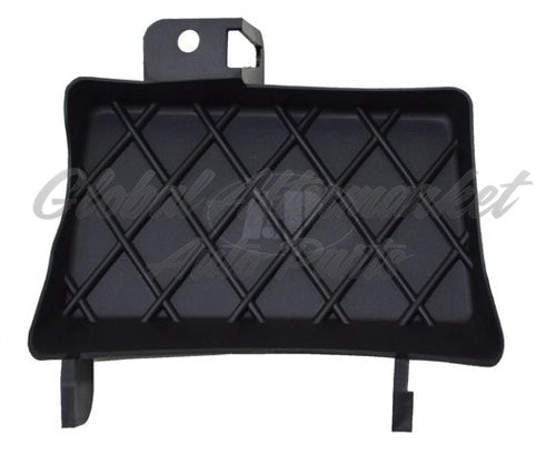 TOW HOOK COVER FR RH MATTE-BLACK PLASTIC
