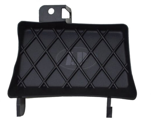TOW HOOK COVER FR RH MATTE-BLACK PLASTIC