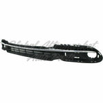 GRILLE LOWER MATT-BLACK W/CHROME MLDG — photo 1