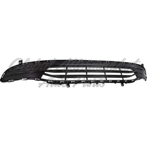 GRILLE LOWER W/O FOG LAMP MATTE BLACK BAR STYLE