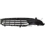 GRILLE LOWER W/O FOG LAMP MATTE BLACK BAR STYLE — photo 3