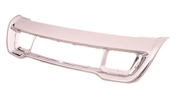 GRILLE LOWER FRAME FR ALL CHROME OVERLAND/LTD/LAREDO CODE MFD OR MFE