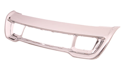 GRILLE LOWER FRAME FR ALL CHROME OVERLAND/LTD/LAREDO CODE MFD OR MFE