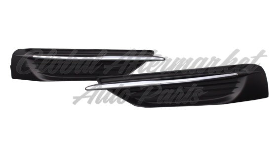 FOG LAMP COVER FR LH W/CHROME MOULDING