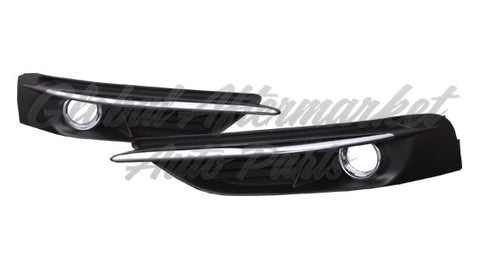 FOG LAMP BEZEL FR LH W/CHROME MOULDING
