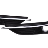 FOG LAMP BEZEL FR LH W/CHROME MOULDING