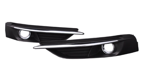FOG LAMP BEZEL FR LH W/CHROME MOULDING