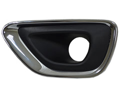 FOG LAMP BEZEL FR LH BLACK W/CHROME MOULDING LTD/LAREDO/OVERLAND