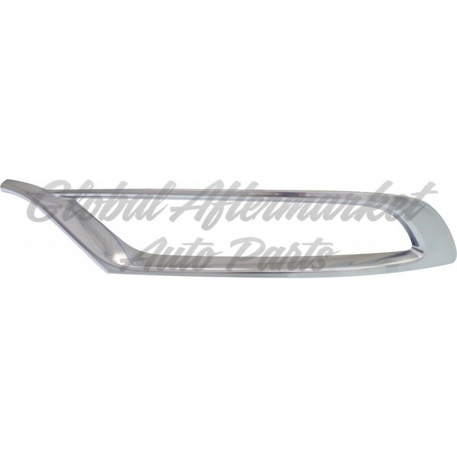 FOG LAMP TRIM MOLDING FR LH SATIN CHROME FINISH 17-23 S MODELS W/O APPEARANCE PKG