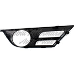GRILLE LOWER LH W/ADAPTIVE CRUISE GLOSSY BLACK — photo 5